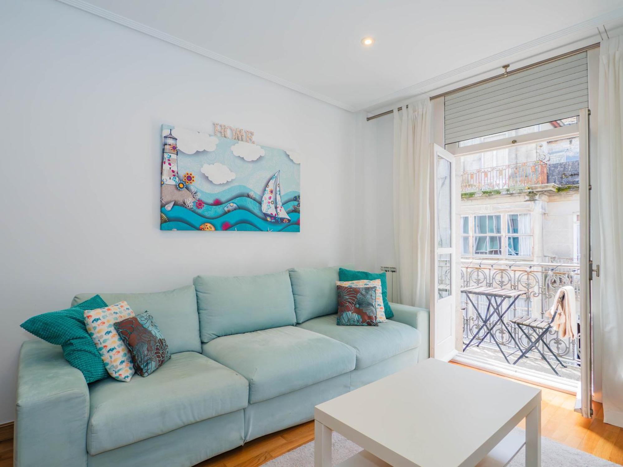 Luxury Centro De Vigo Balcony Apartment Ngoại thất bức ảnh